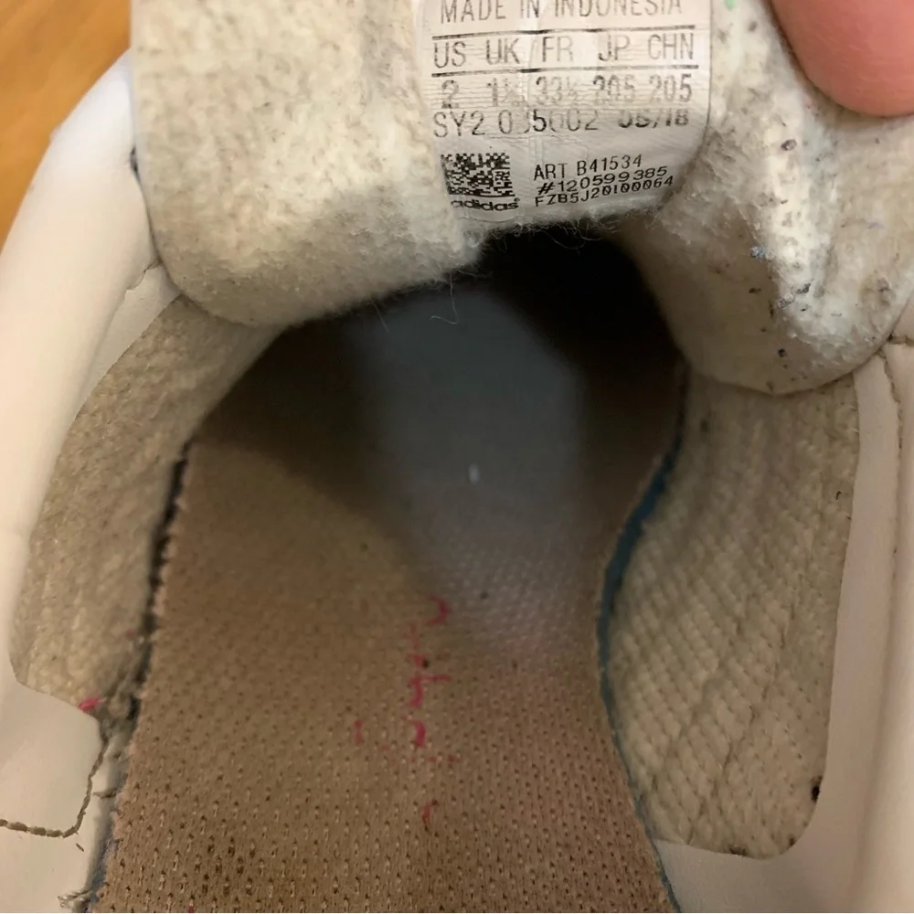 adidas Pink and White Sneakers - Picture 4 of 4